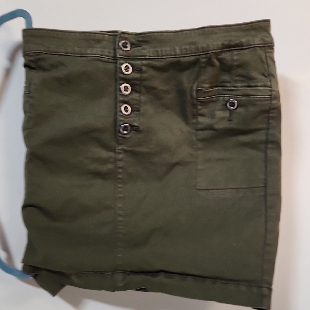 Olive Green Skirt
